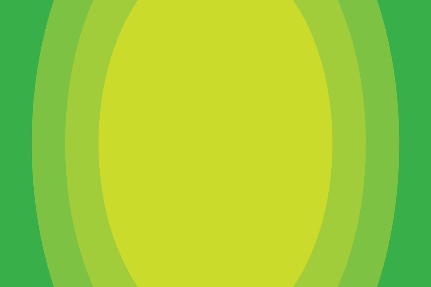 Circular Shapes Green Background vector