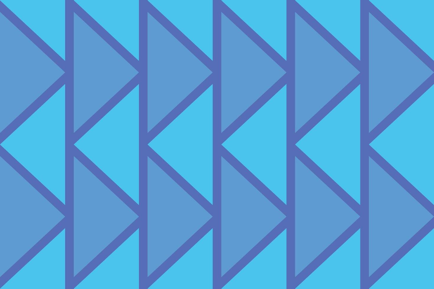 Triangle Blue Pattern vector