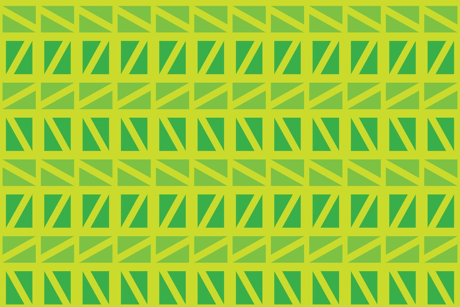Triangle Shapes Green Pattern and Background vector