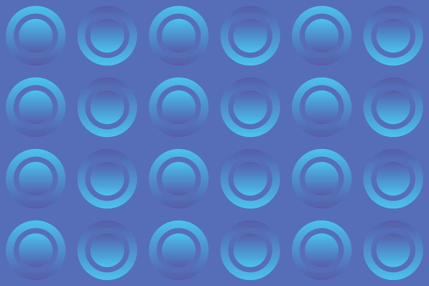 Blue Gradient Circles Pattern and Background vector