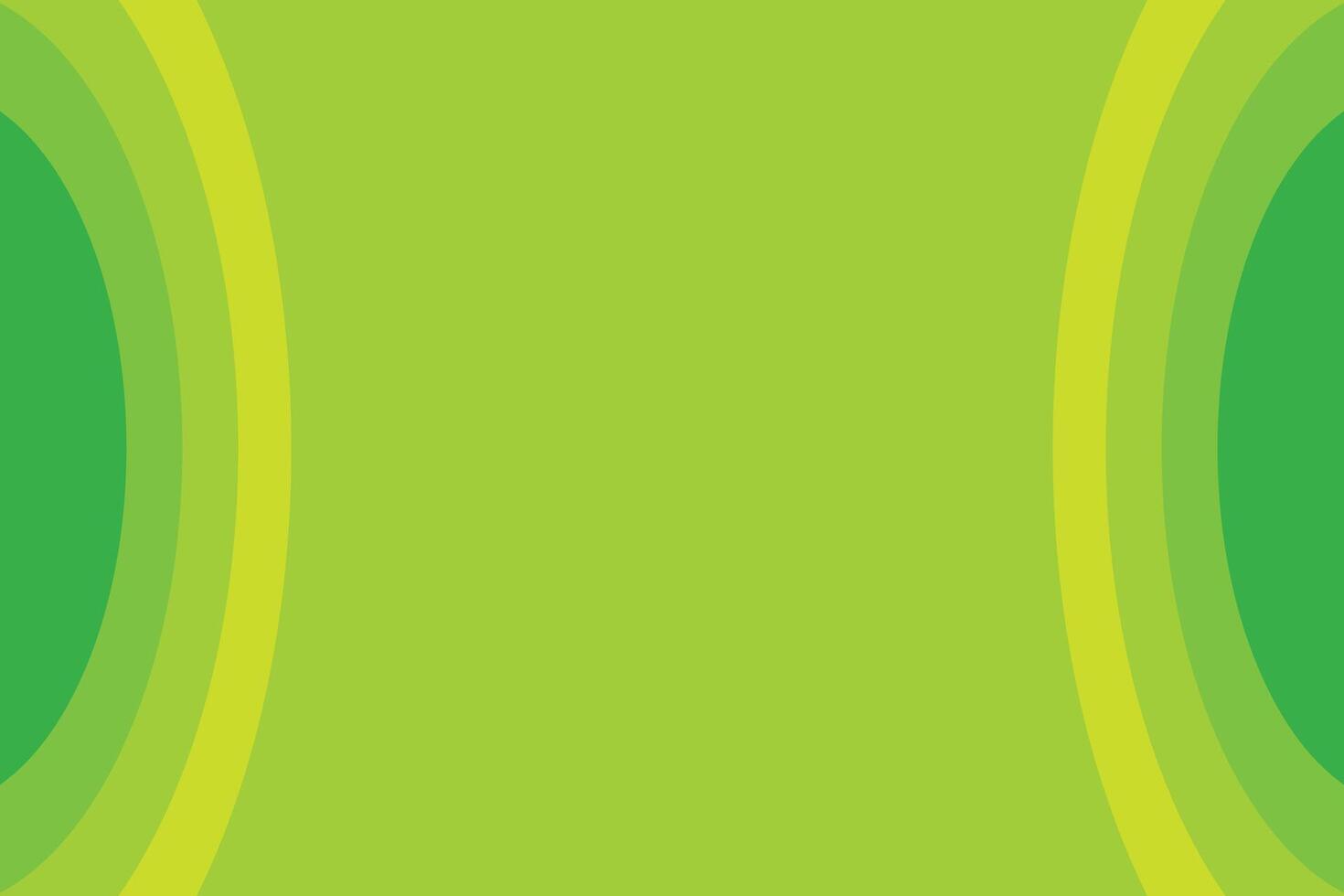 Circle Green Shapes Background vector