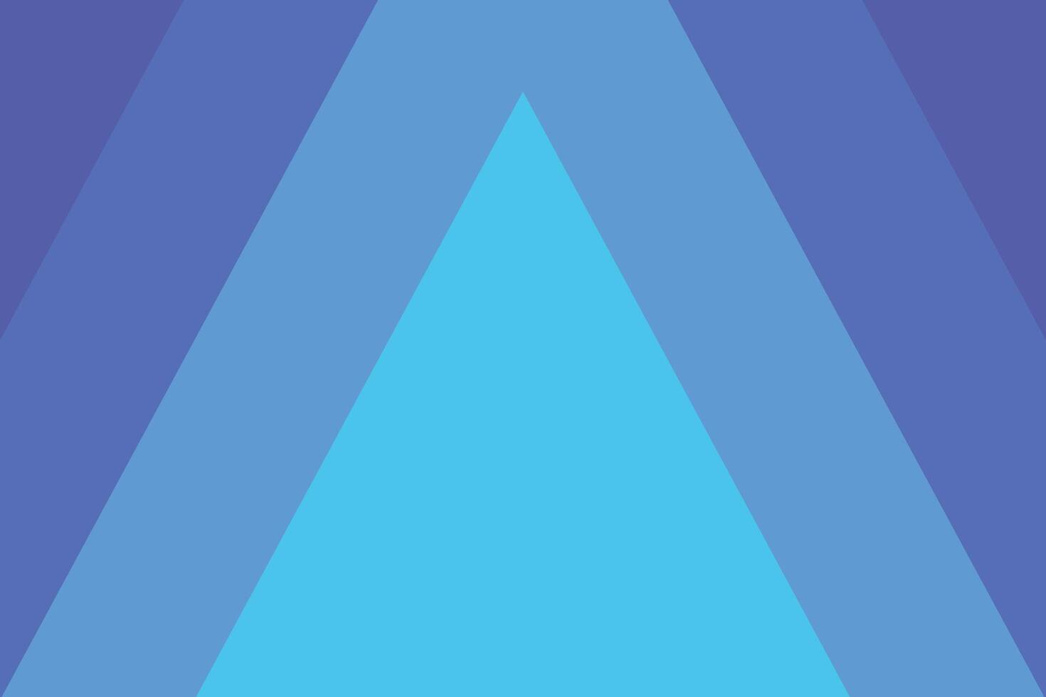 Blue Triangle Shapes Background vector