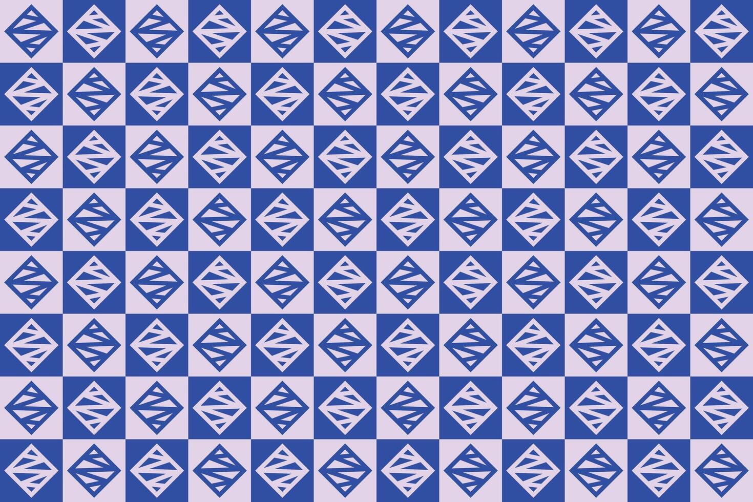 Wavy Line Square Pattern vector