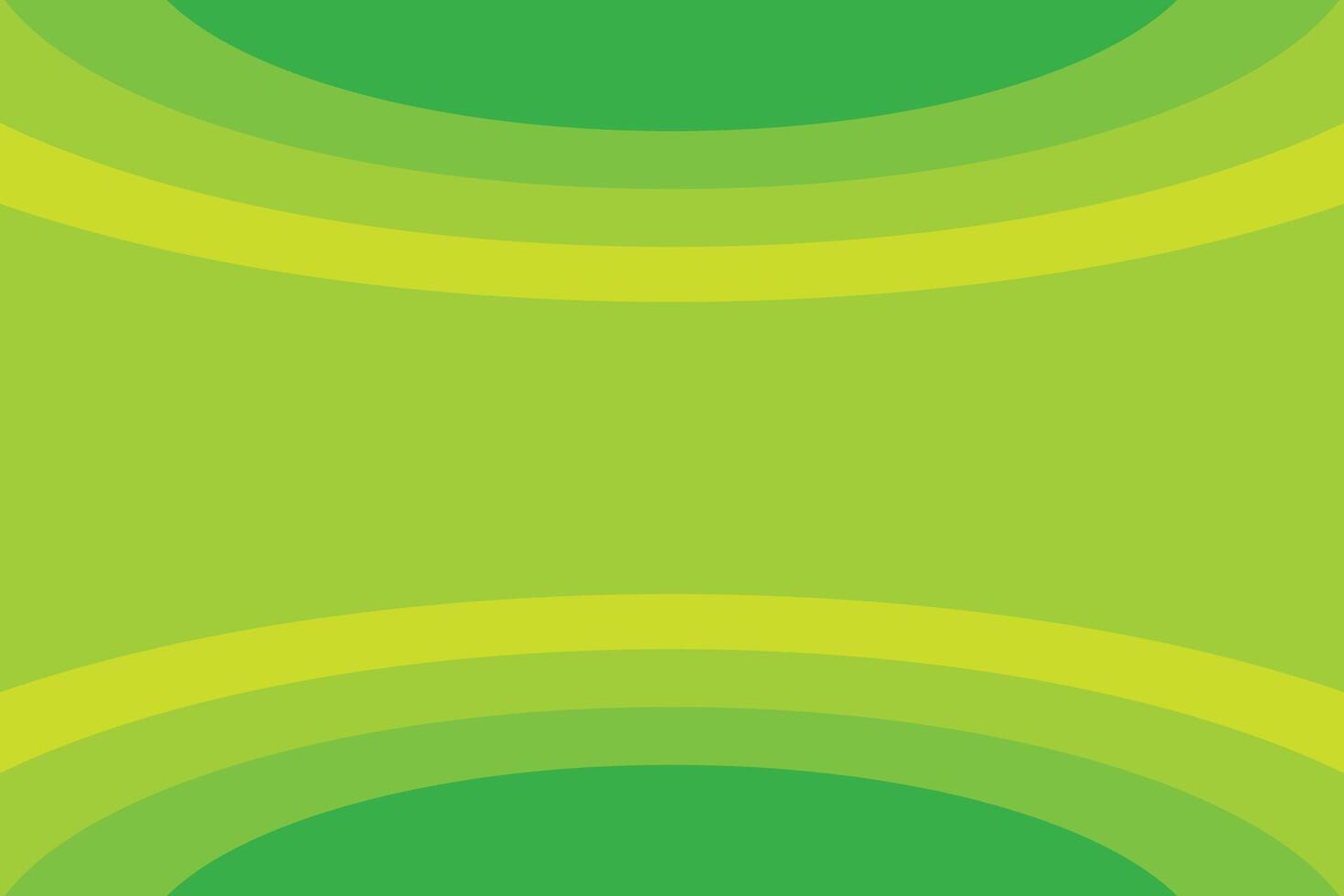 Circular Shapes Top and Bottom Green Background vector