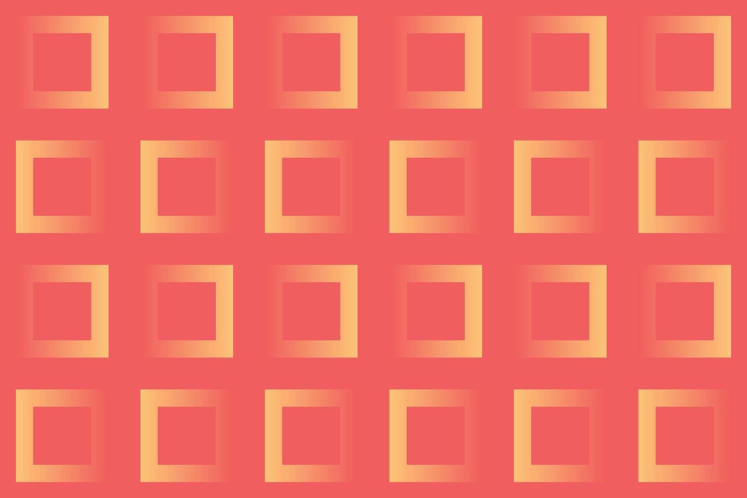 Square Orange Gradient Pattern vector