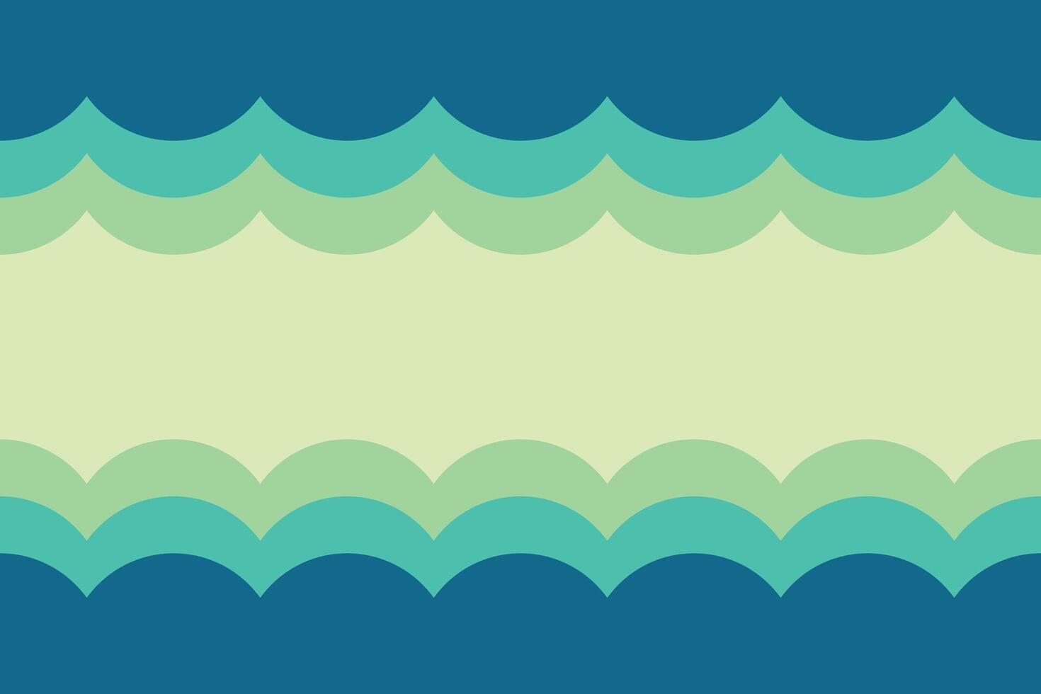 Circular Shapes Top and Bottom Background vector