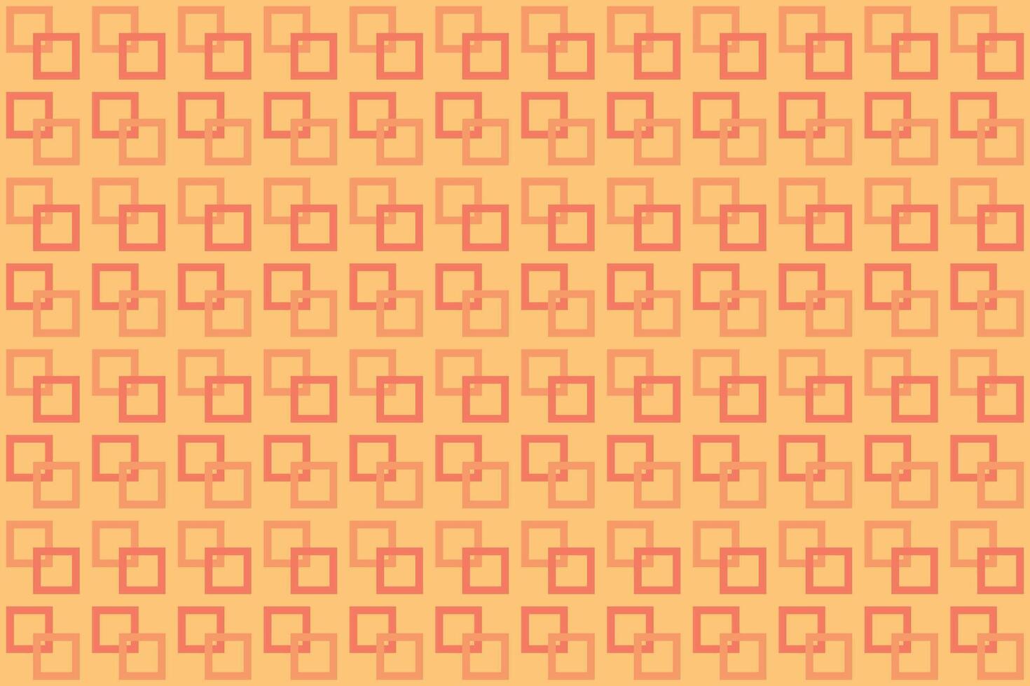 Square Orange Pattern and Background vector