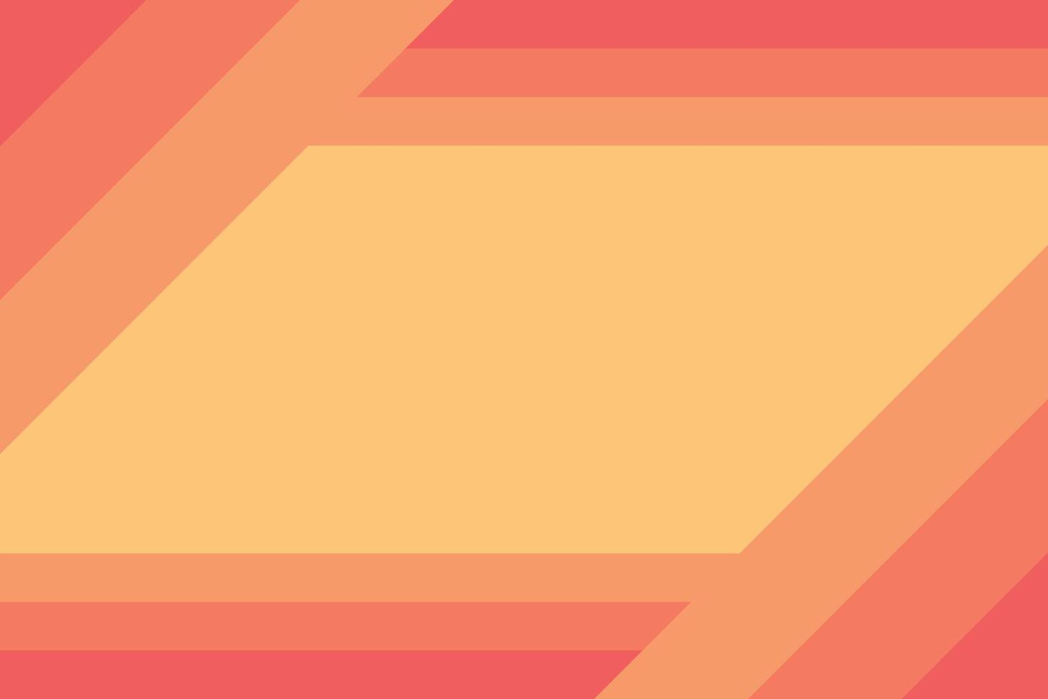 Rectangle Shapes Orange Background vector