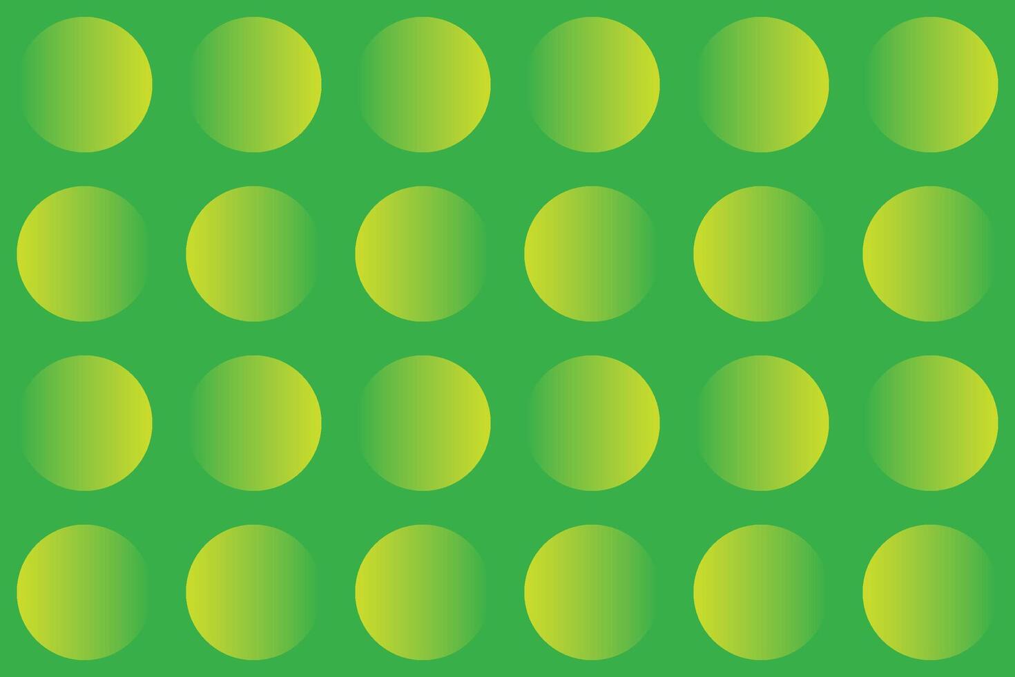 Circle Green Gradient Pattern vector