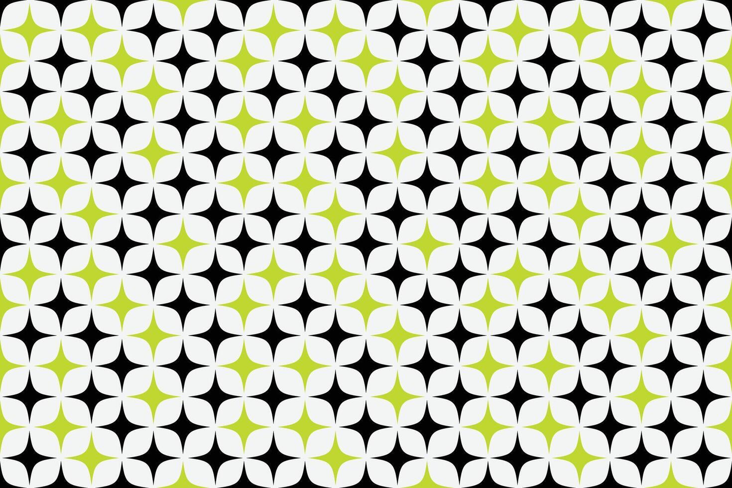 Geometric tiled shapes seamless repeat pattern vector
