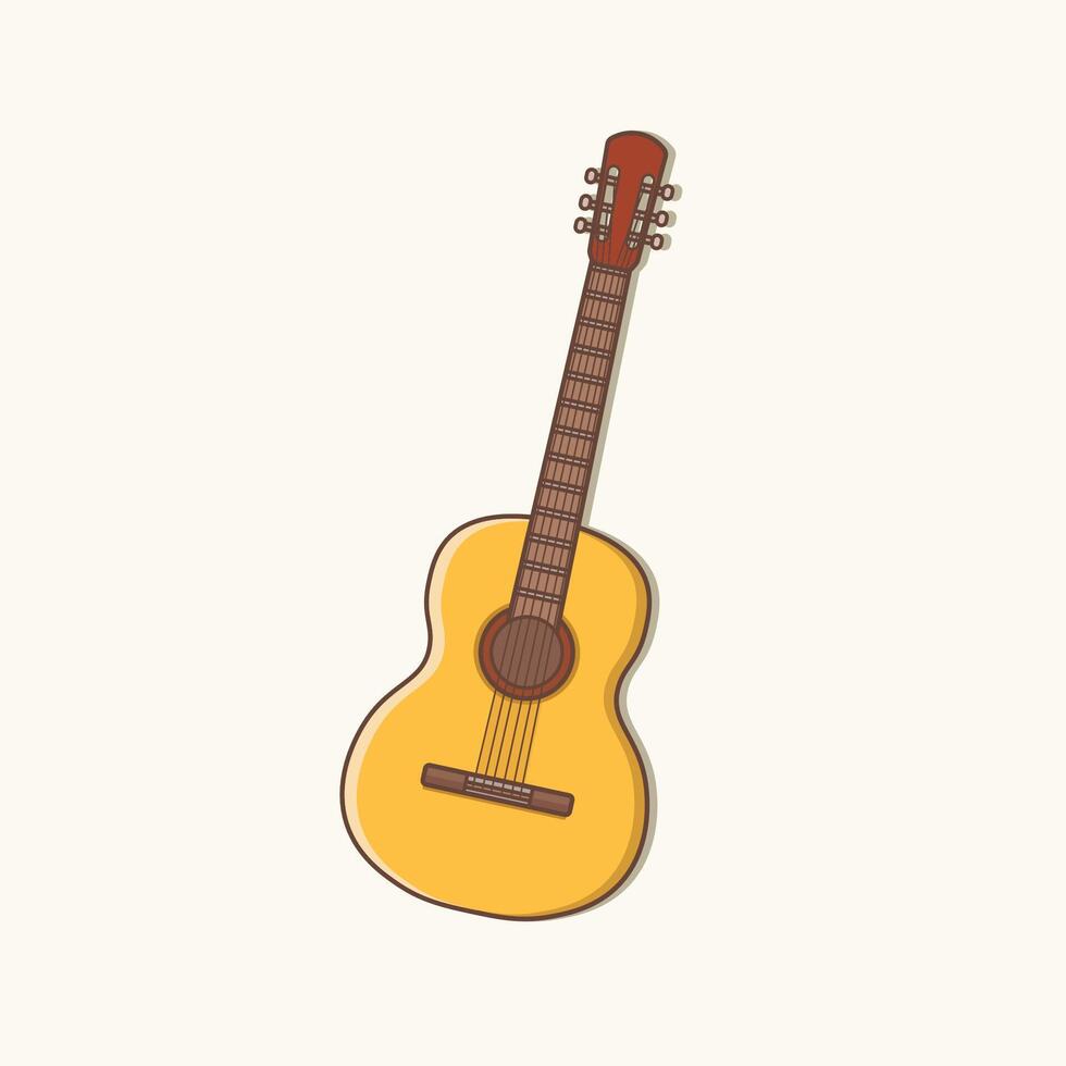 guitar design illustration vector