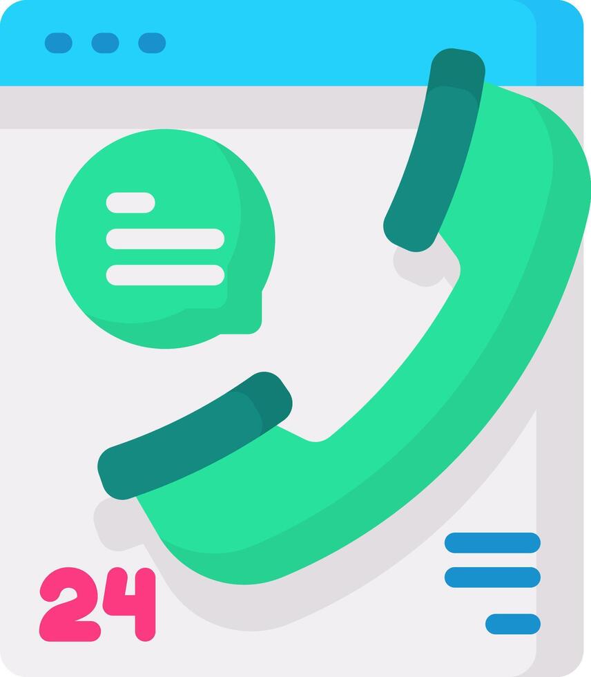 call center illustration design vector