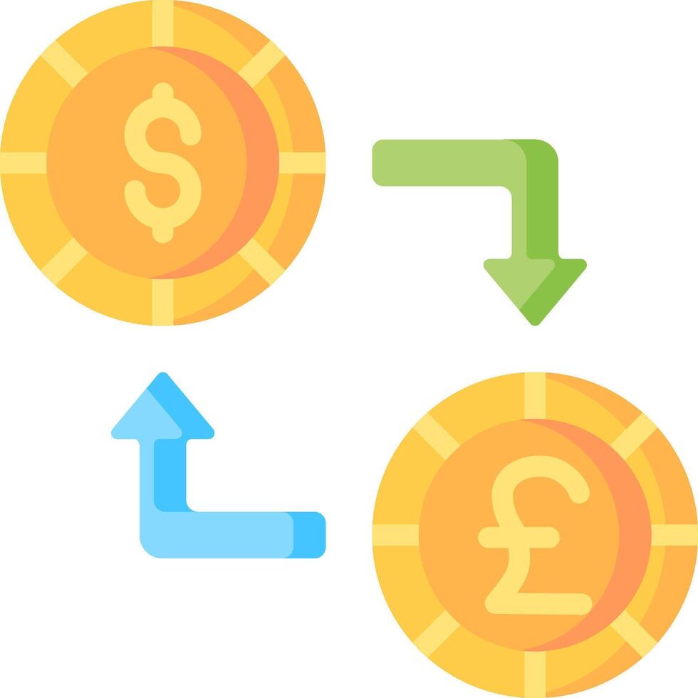 exchange illustration design vector