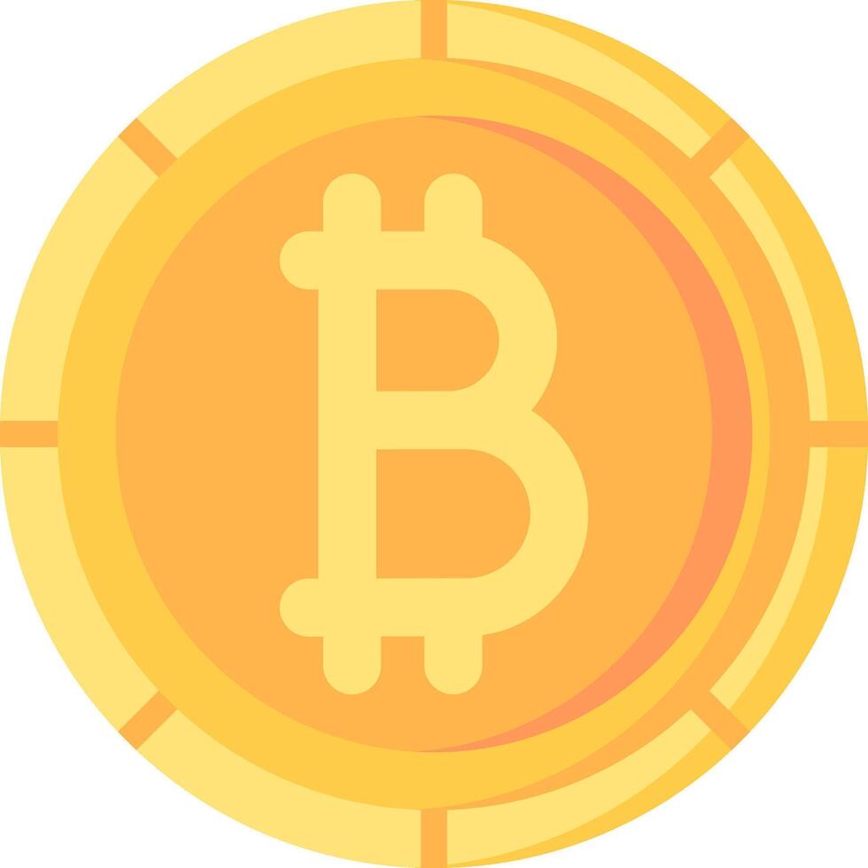 bitcoin illustration design vector