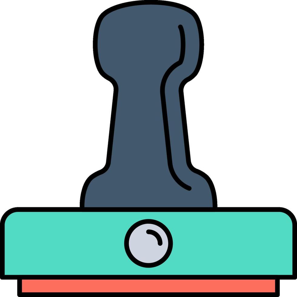 rubber stamp illustration design vector