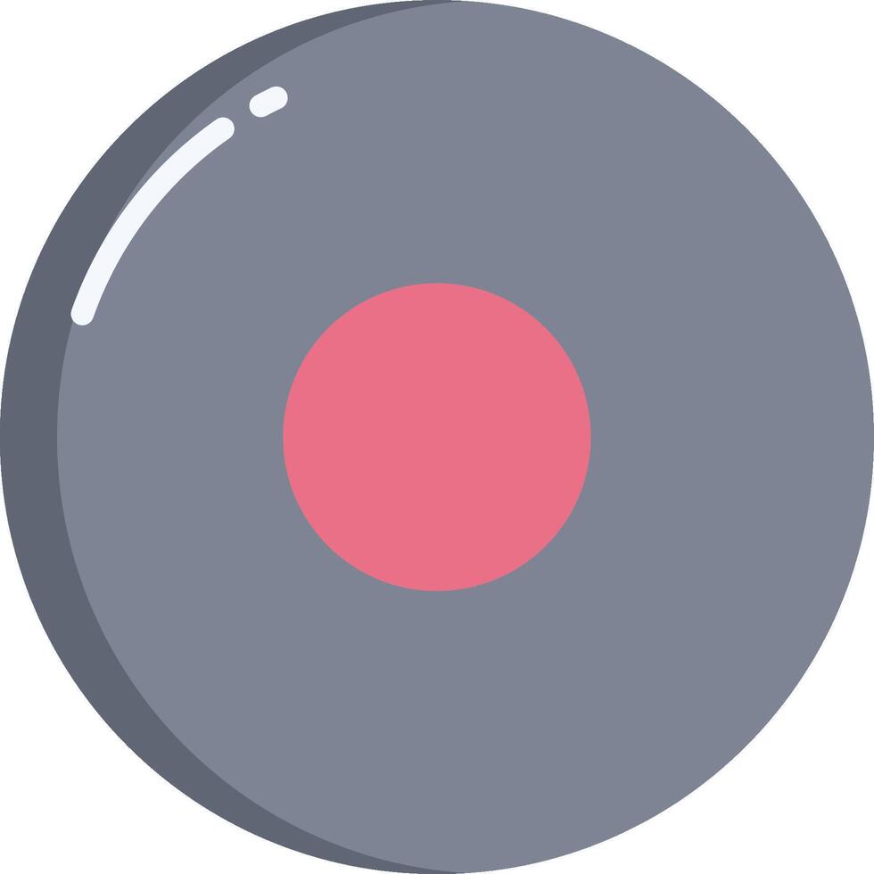 record illustration design vector