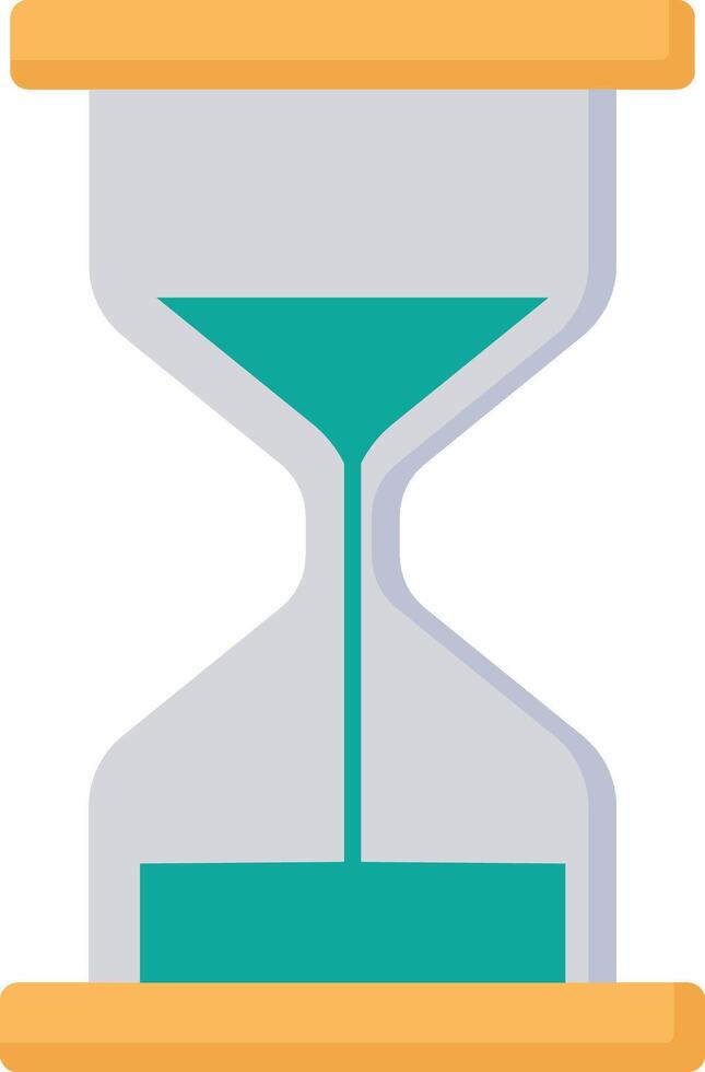 sand clock illustration design vector