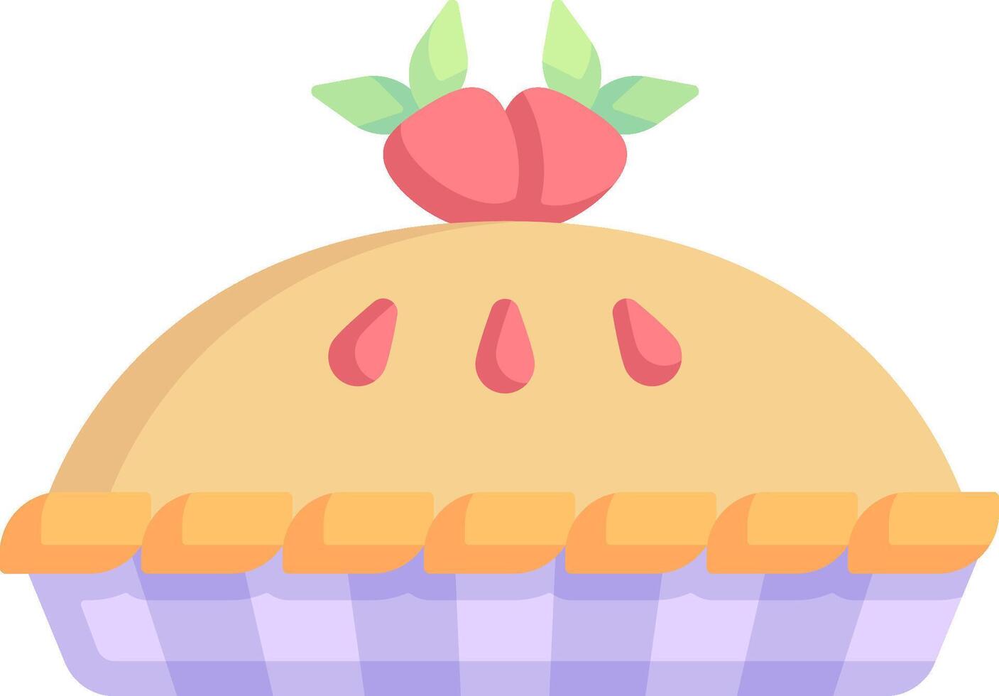 pie illustration design vector