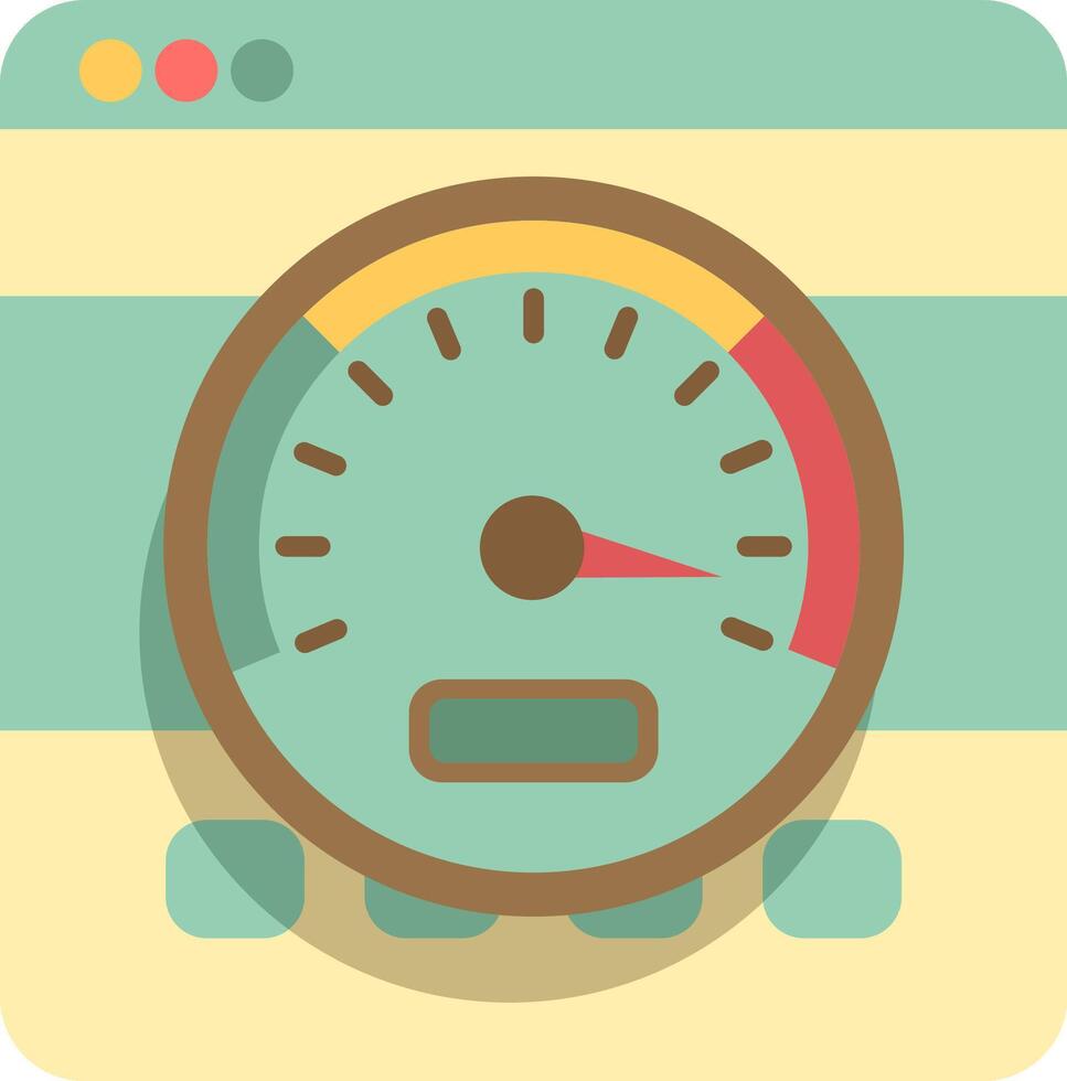 page speed illustration design vector