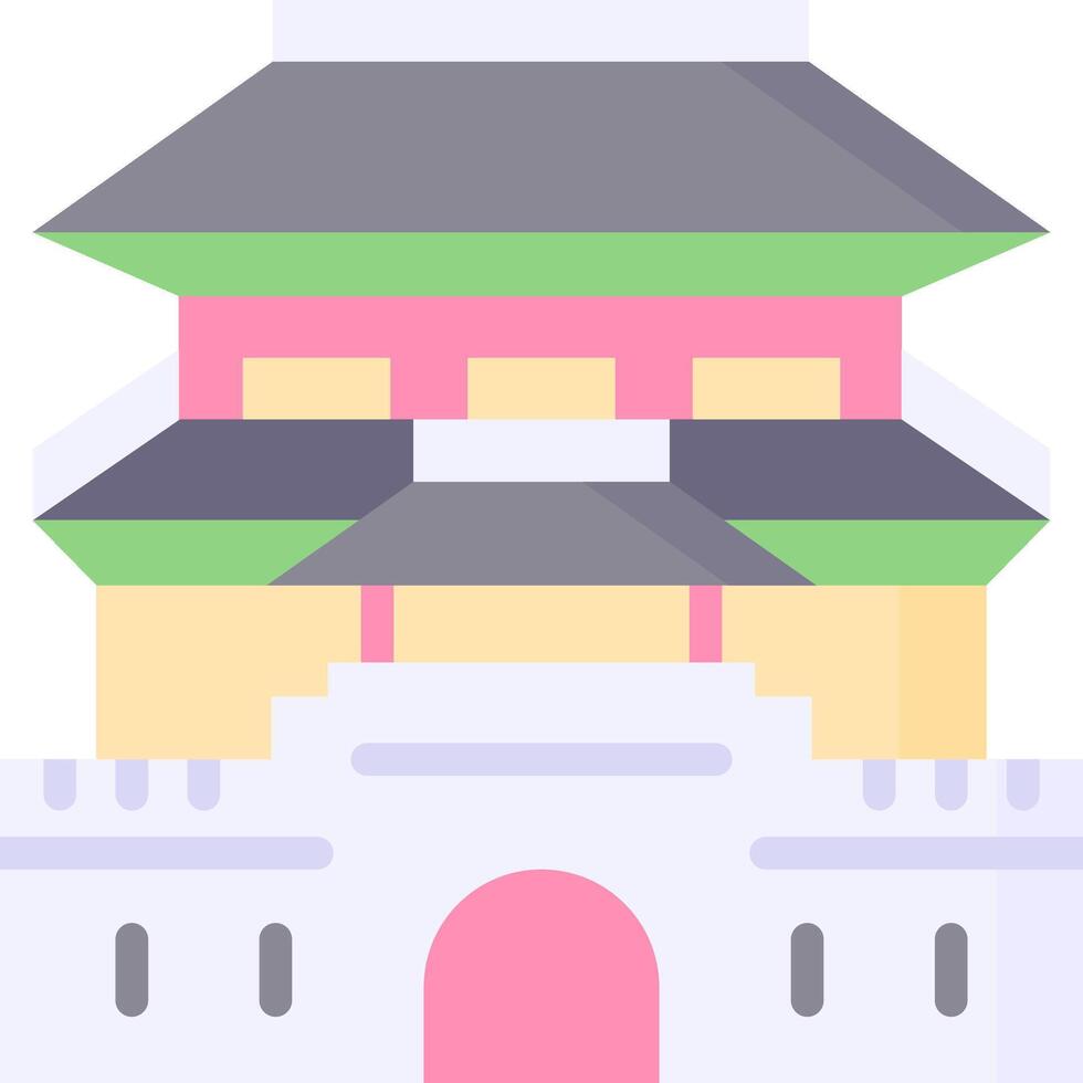hwaseong illustration design vector