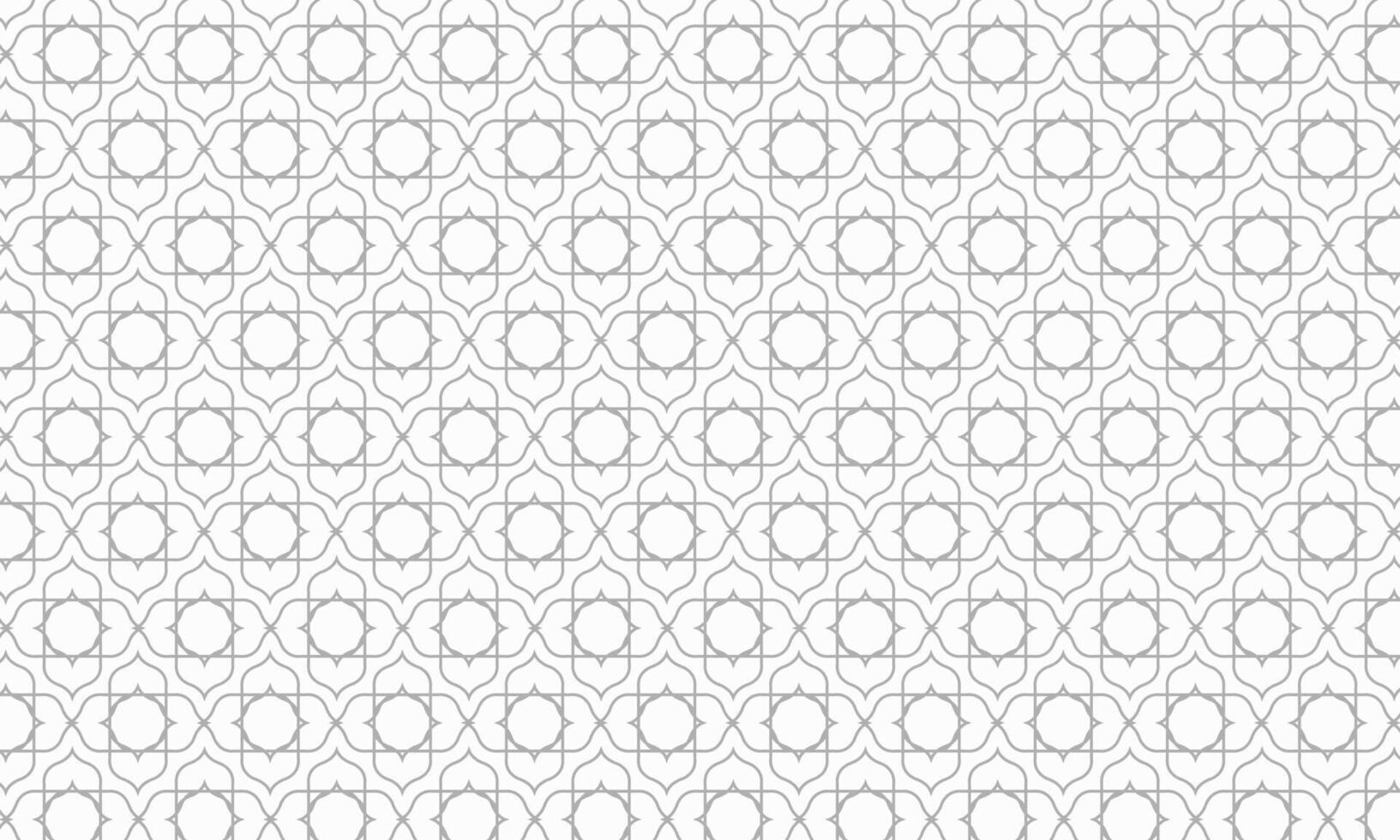 Islamic geometric pattern for muslim community. vector