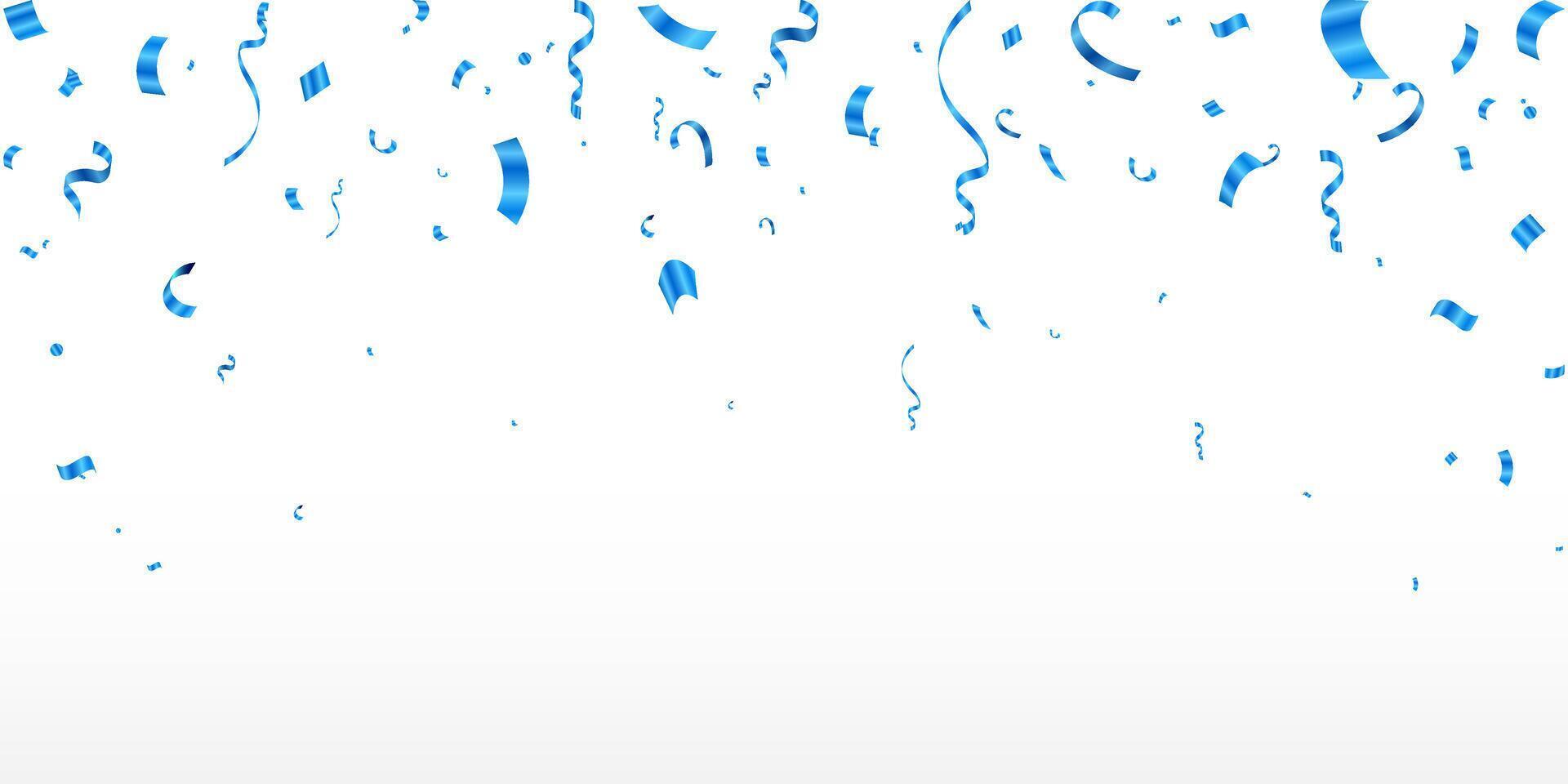 Abstract background party celebration blue confetti. birthday, party, holiday, Celebration, background, illustration vector