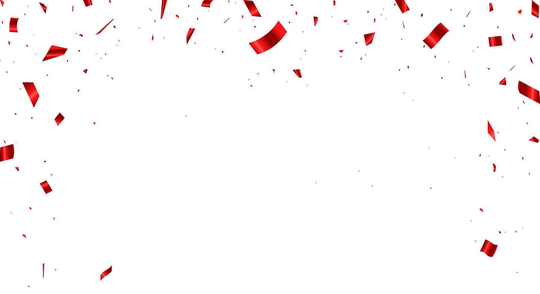 Confetti Illustration. Celebration background template, Holiday, birthday. vector