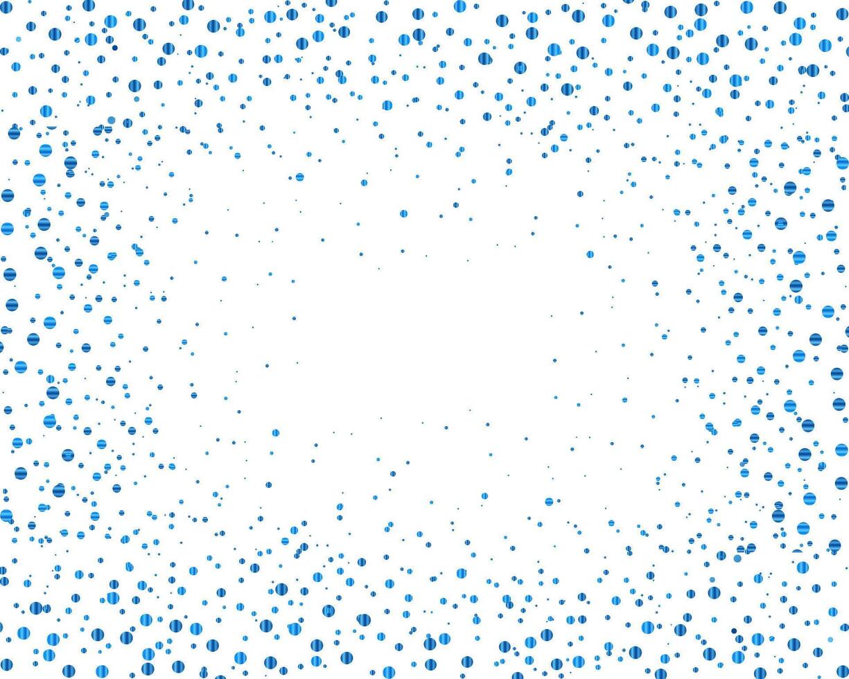 Blue confetti luxury sparkling confetti template vector