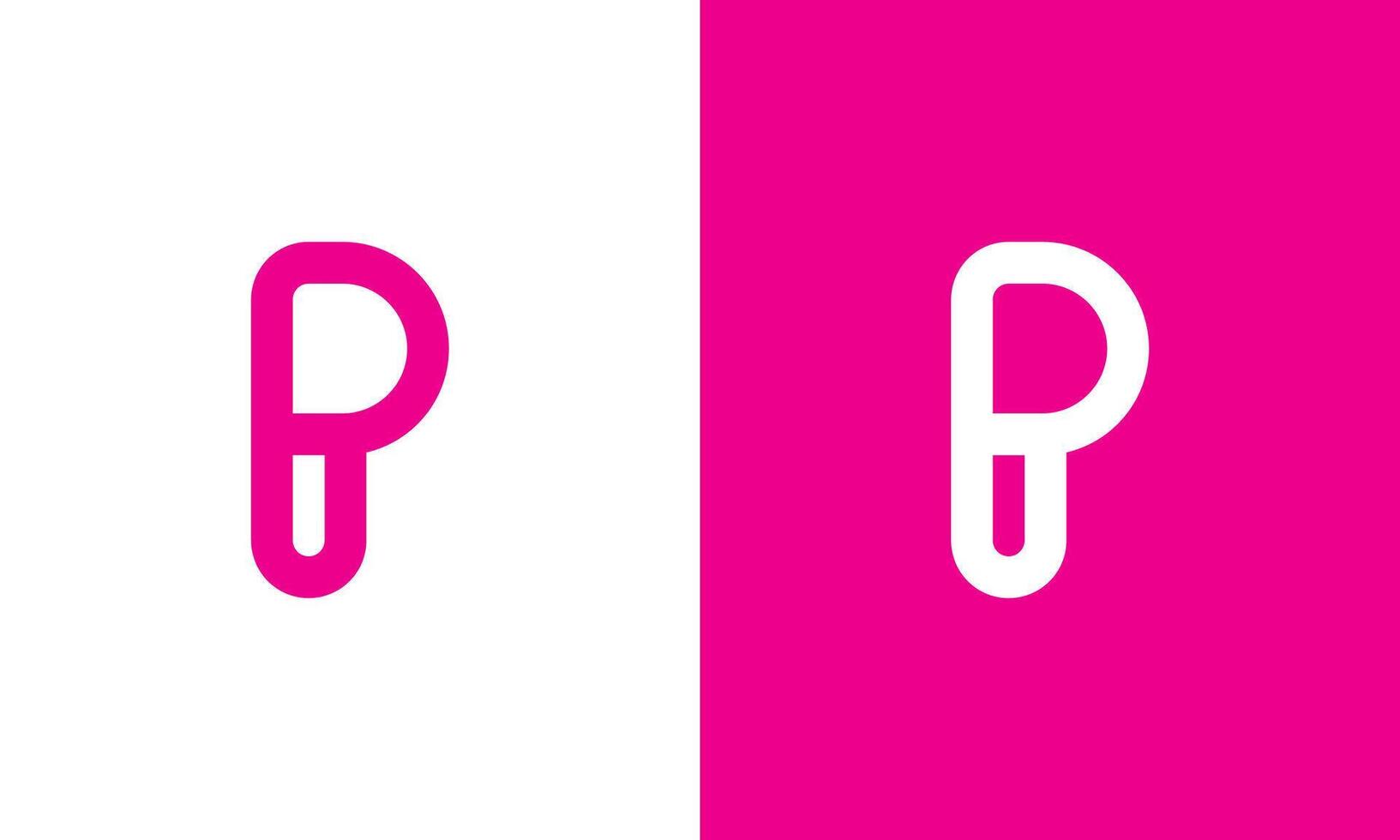 P letter logo, P monogram logo premium logo brand logo vector
