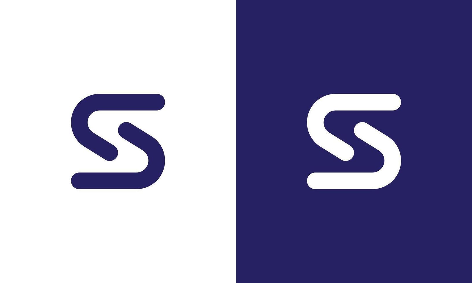 S letter logo premium logo brand logo vector