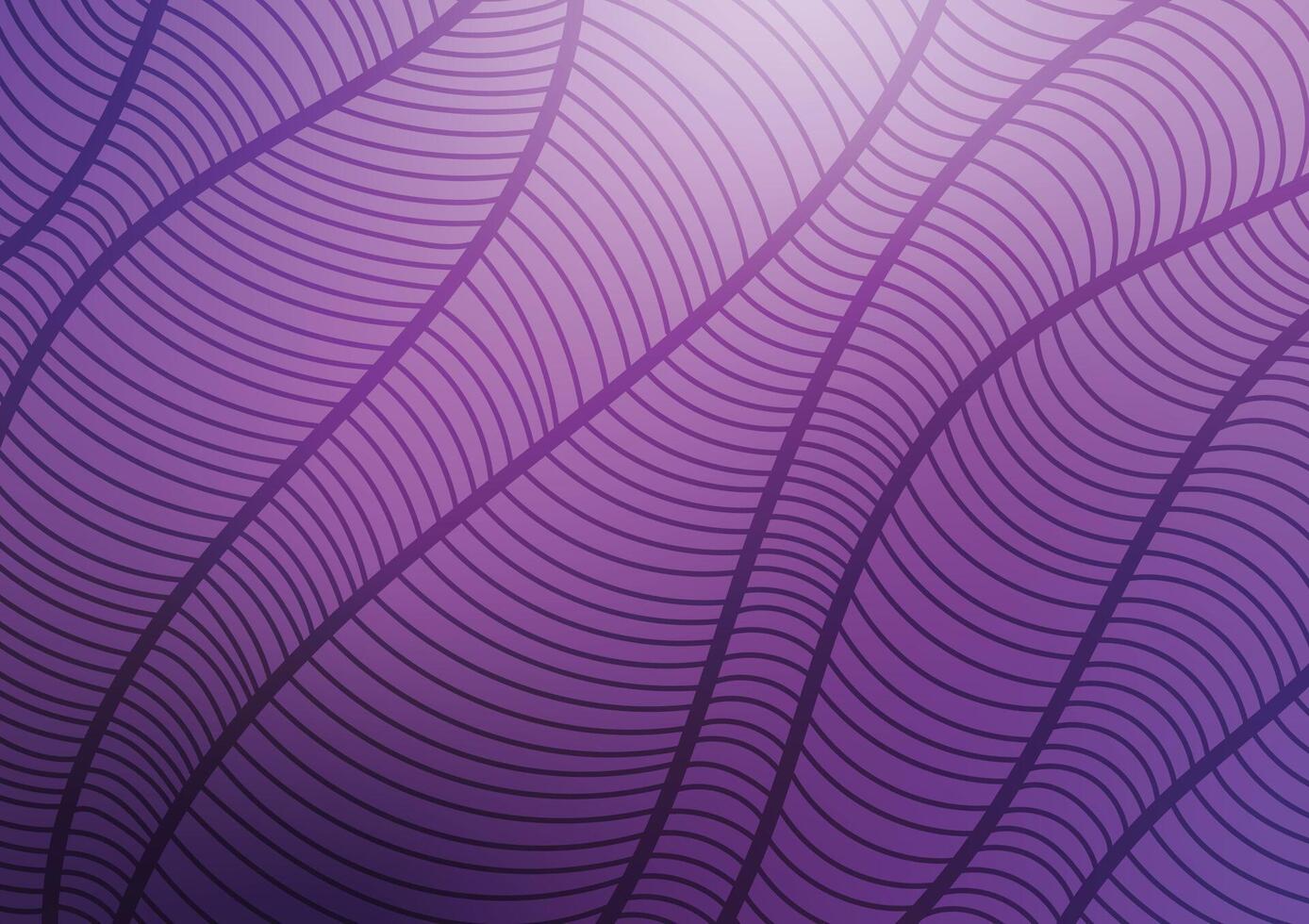 Purple graphic presentation space wave curve background vector