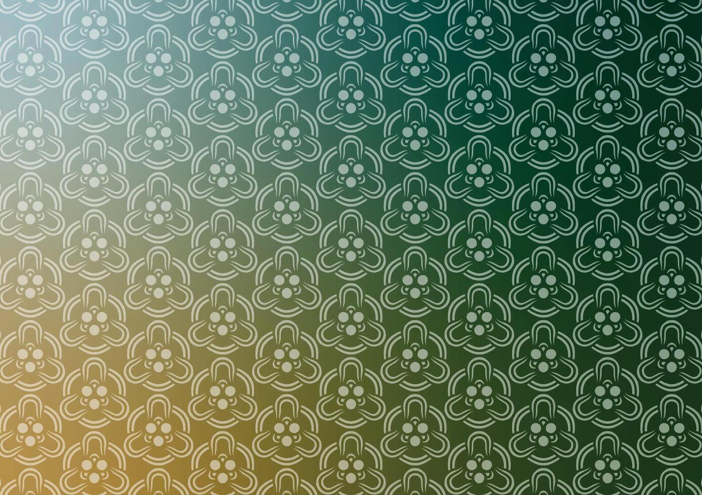 Abstract green gradient soft line pattern wallpaper background vector