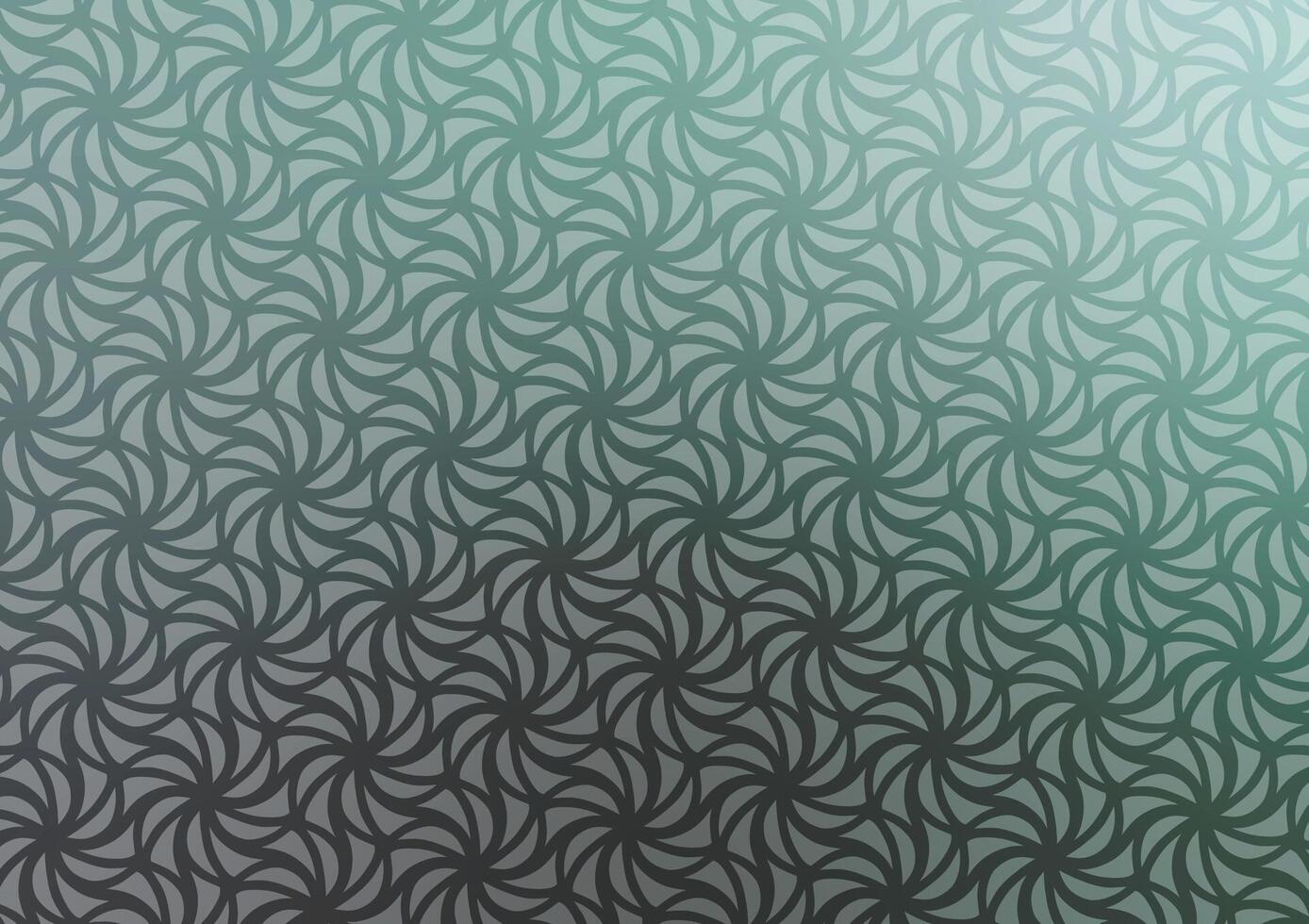 Abstract green soft line pattern gradient circle background vector