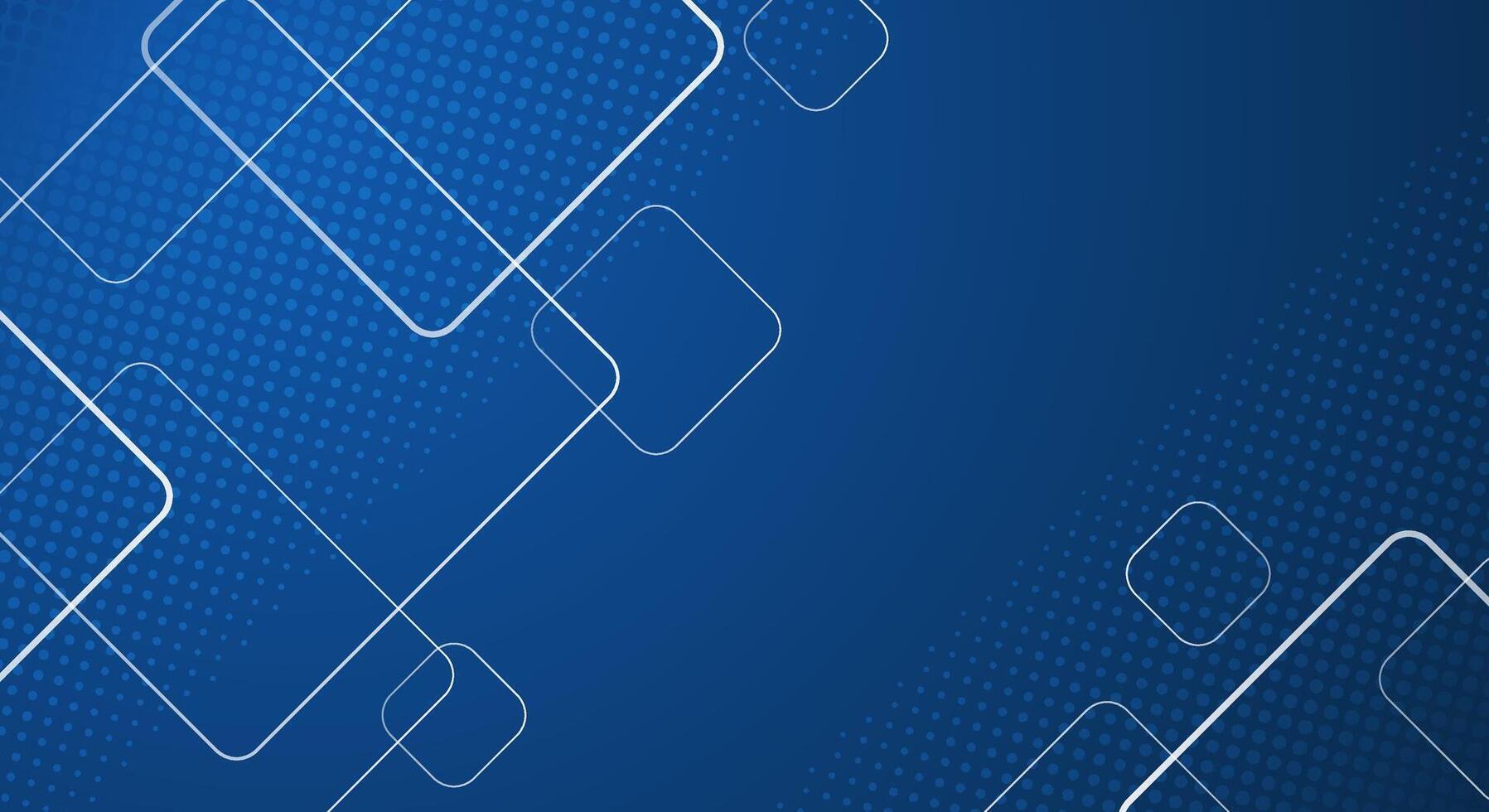 Modern dark blue squares design background vector