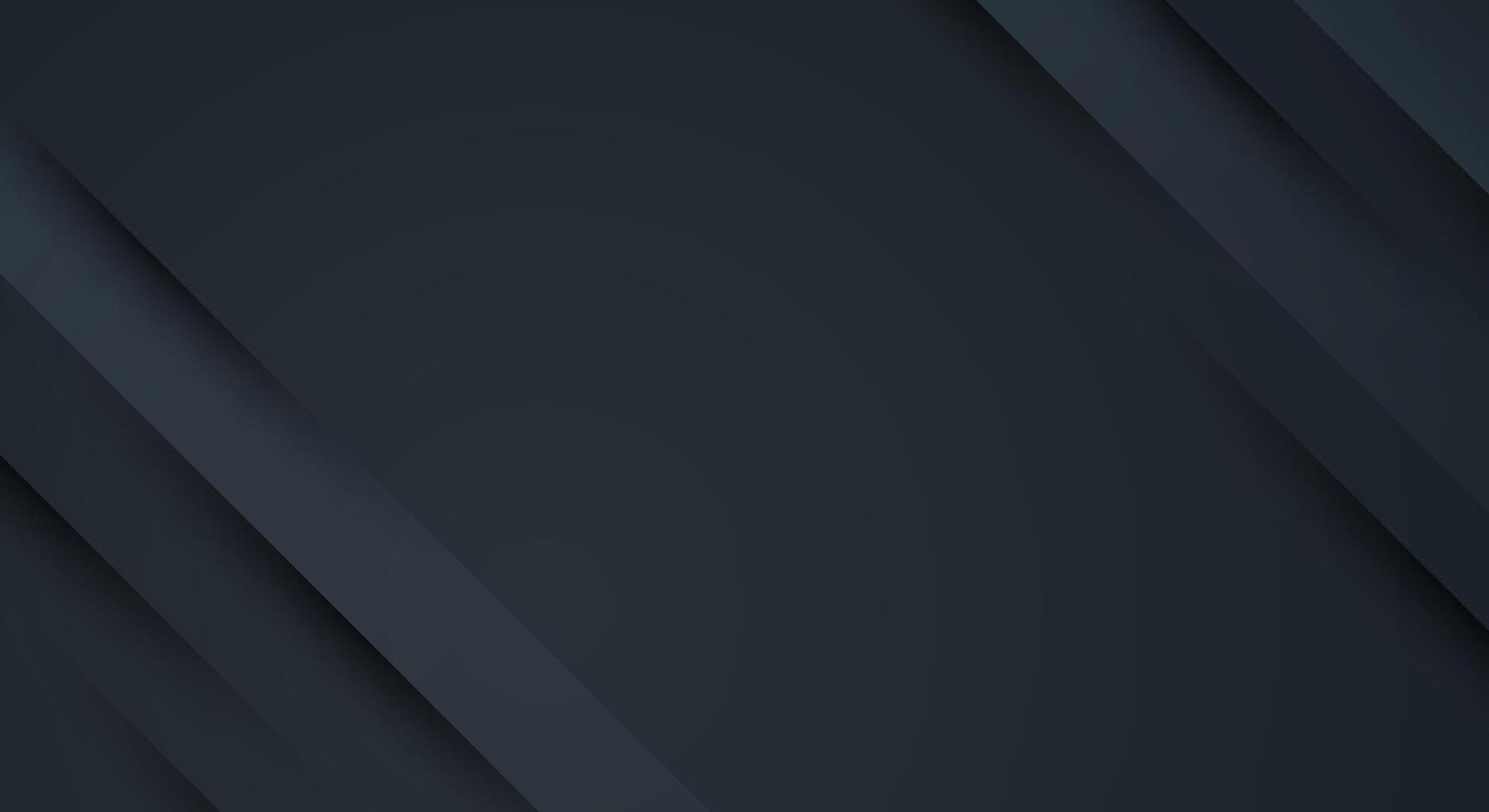 Elegant 3d black abstract for presentation background vector