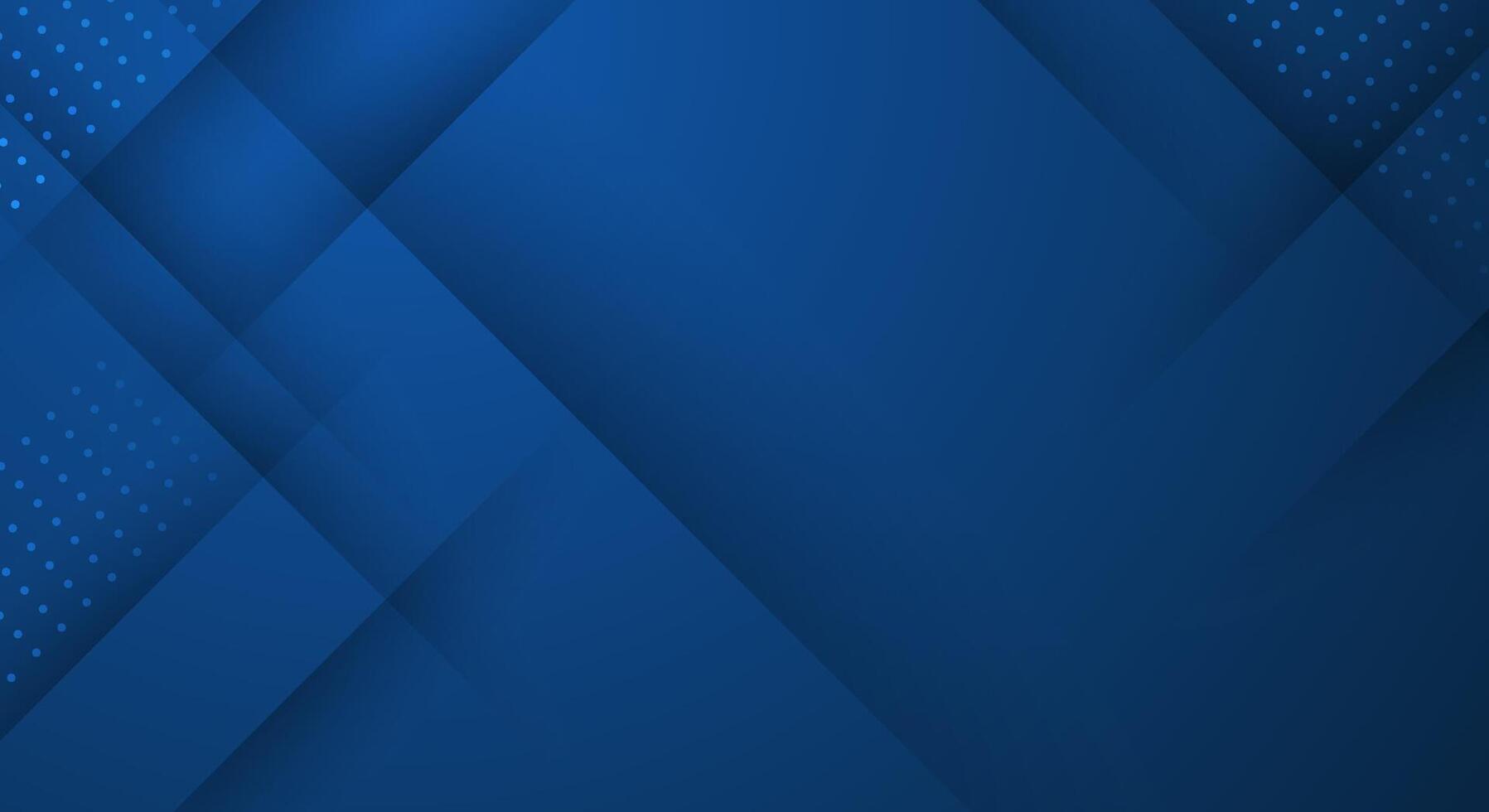 Abstract 3d blue background design with shadow effect vector