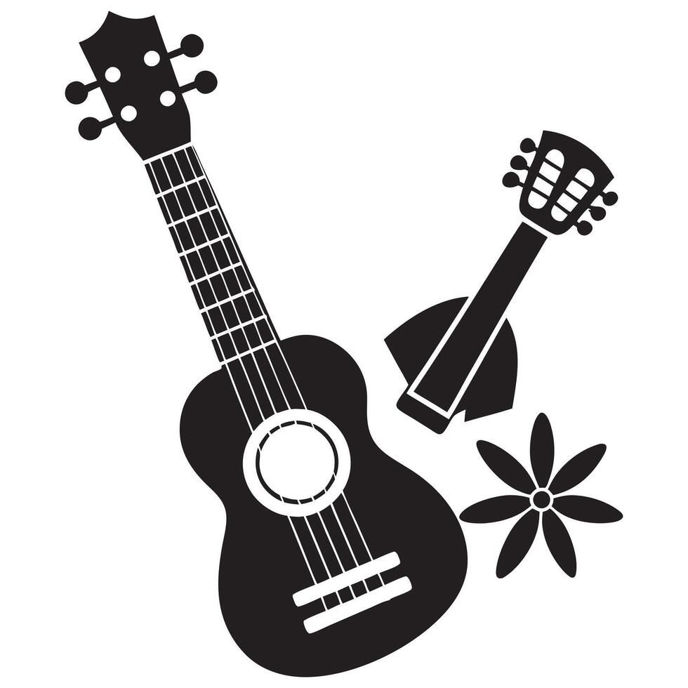 Ukulele Design Illustration vector