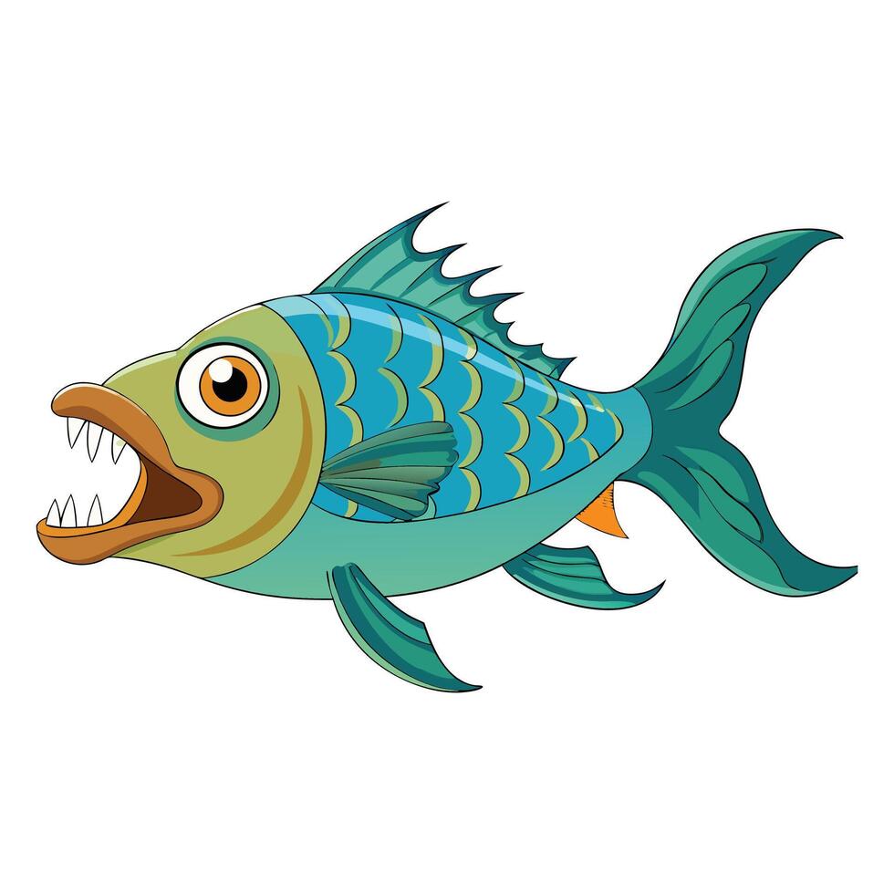 Fish Illustrations Design vector