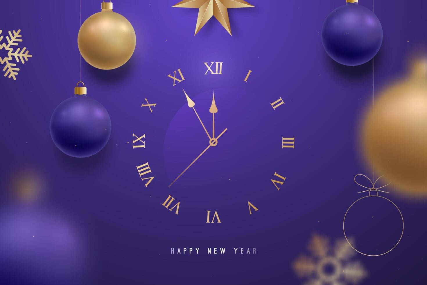 Christmas and New Year 62-3 vector