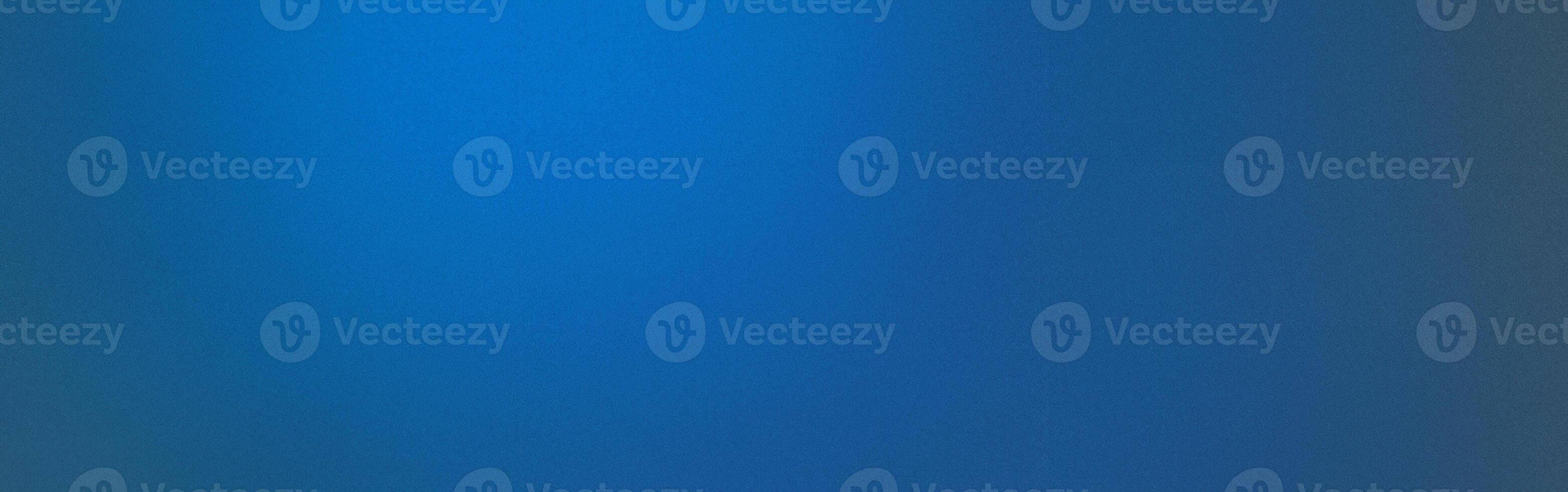 Bright Blue Gradient Background with Grainy Texture and Empty Space photo