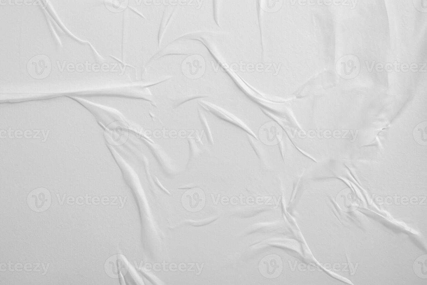 Wrinkled White Street Poster photo