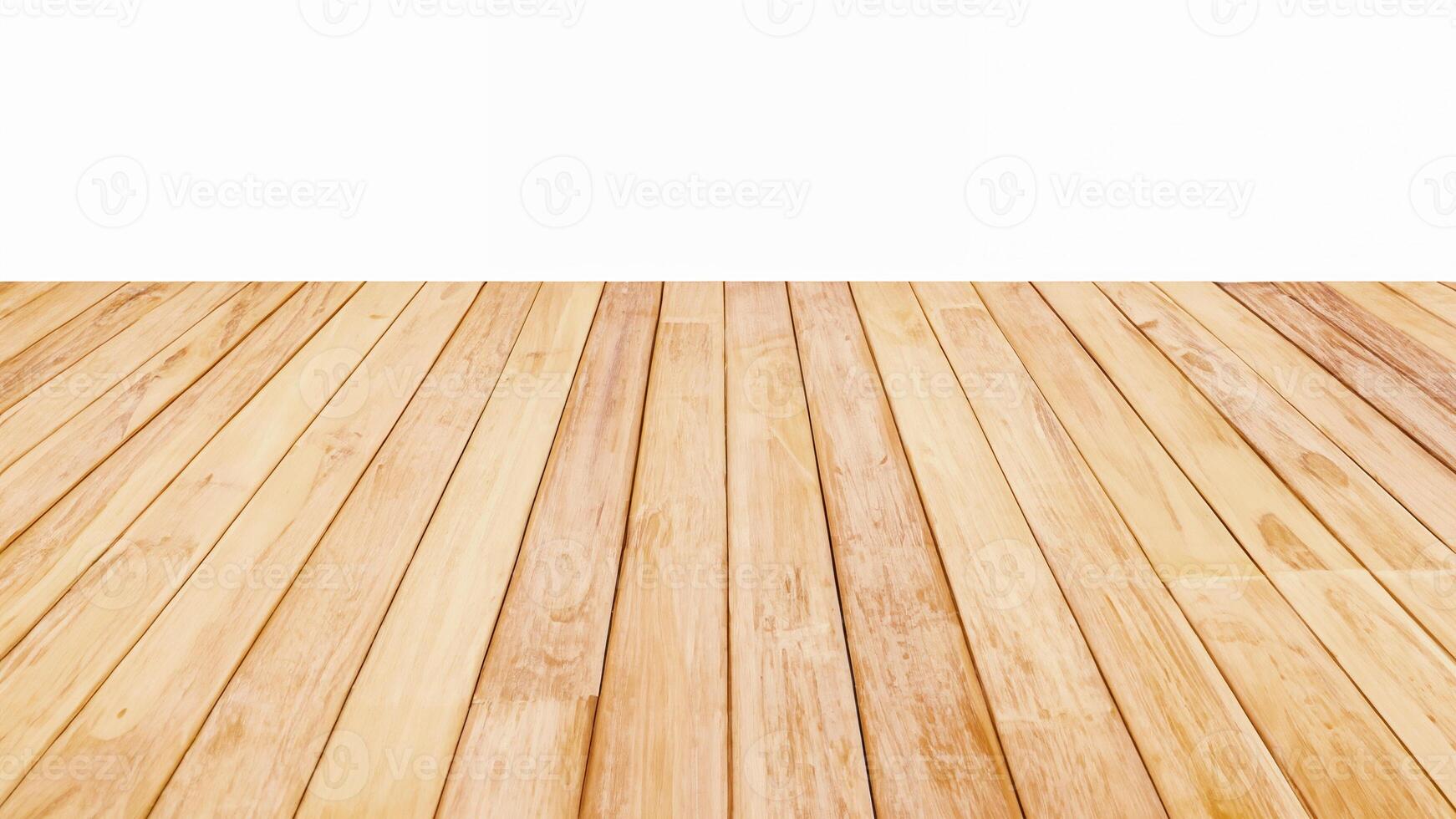Wood Floor Texture on White Background photo