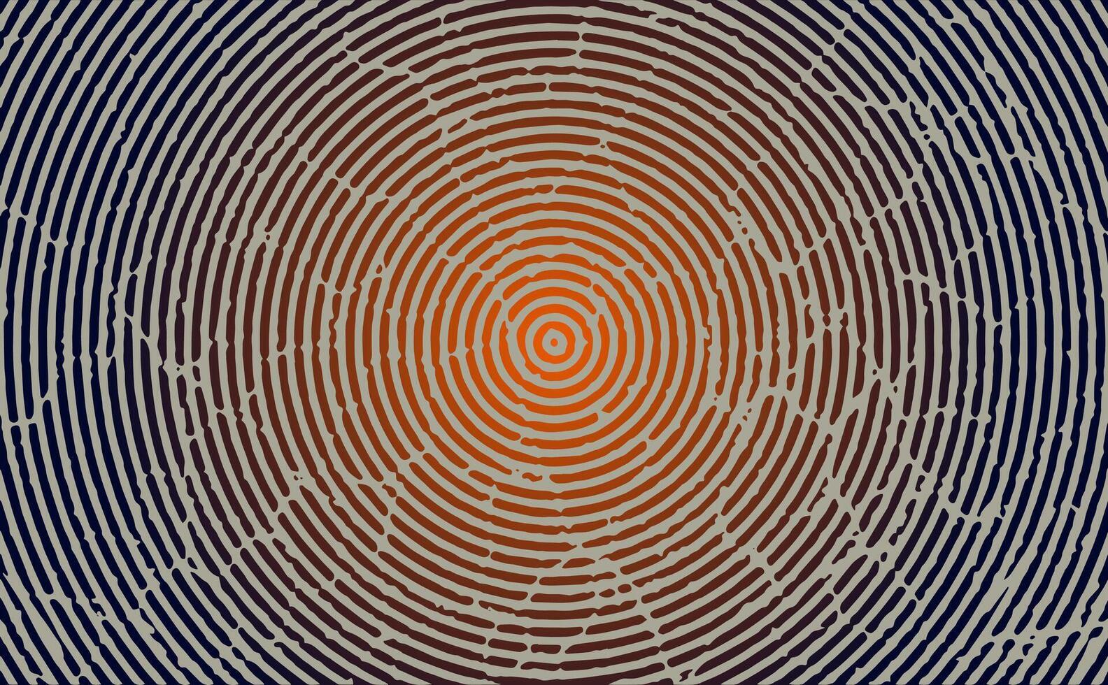 a circular fingerprint effect pattern with a red and orange background,a black and white image of a spiral pattern, a circular pattern with a red and orange background vector