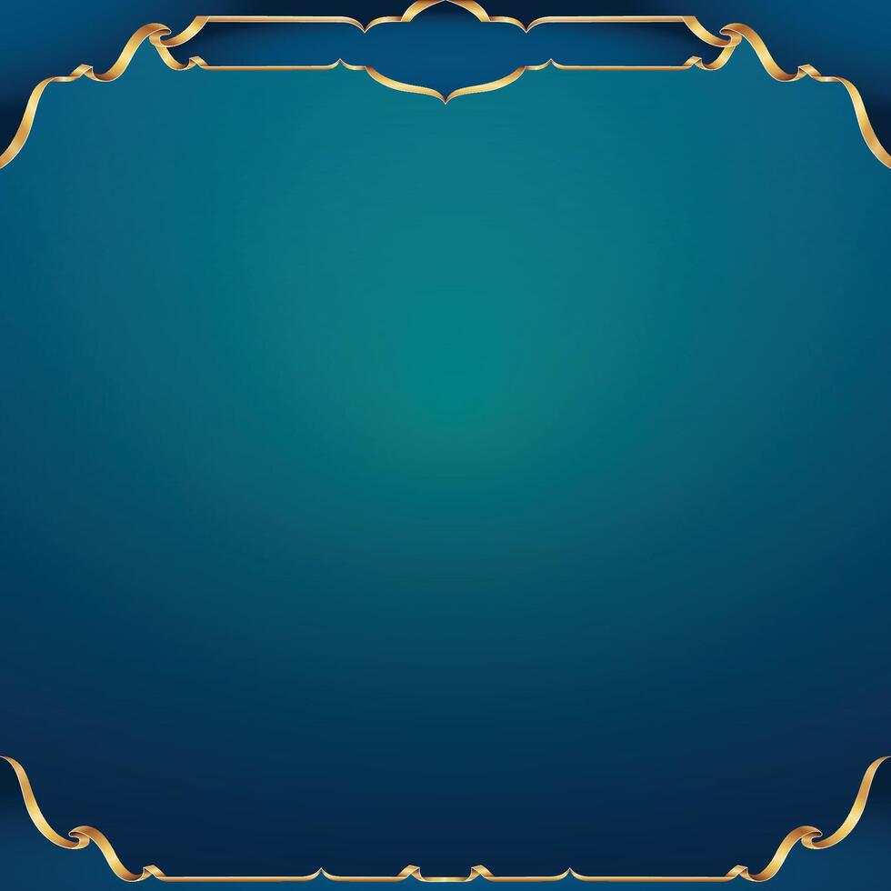Islamic Frame Decoration vector