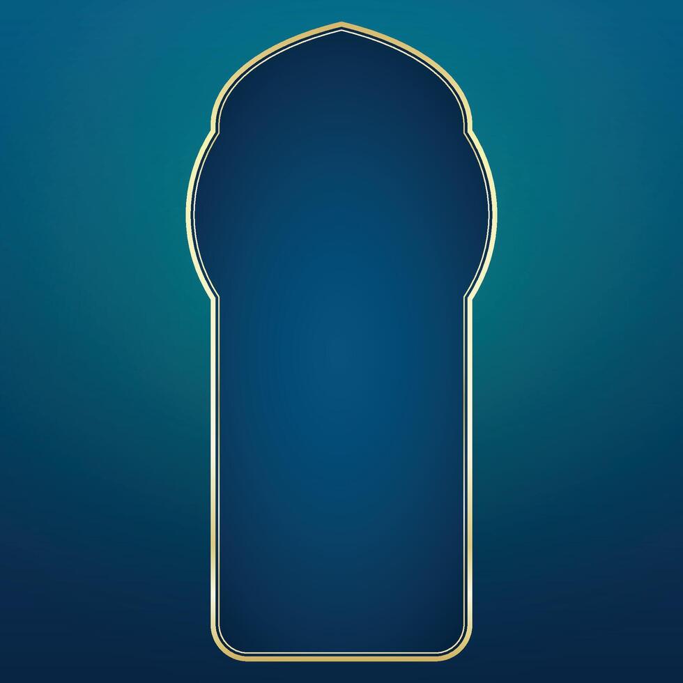 Frame Decoration For islamic event and post design vector