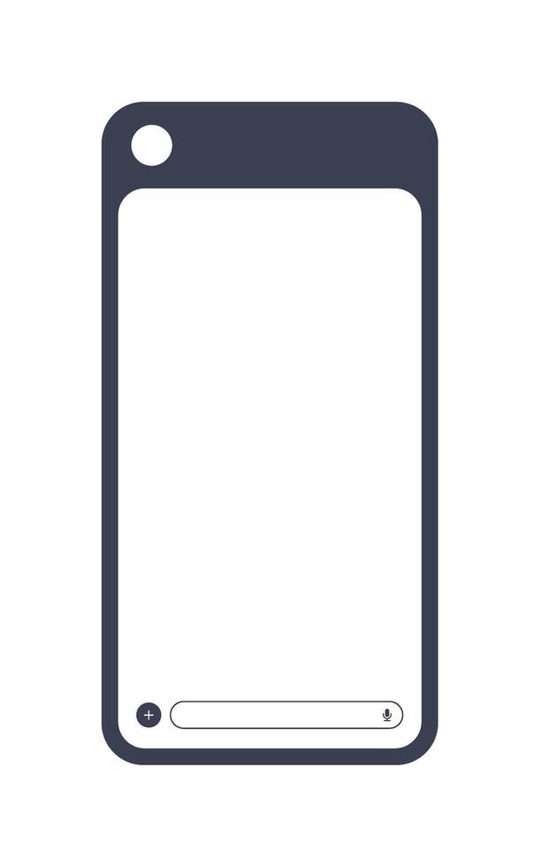 Social media mobile App story interface template. stories mock up. vector