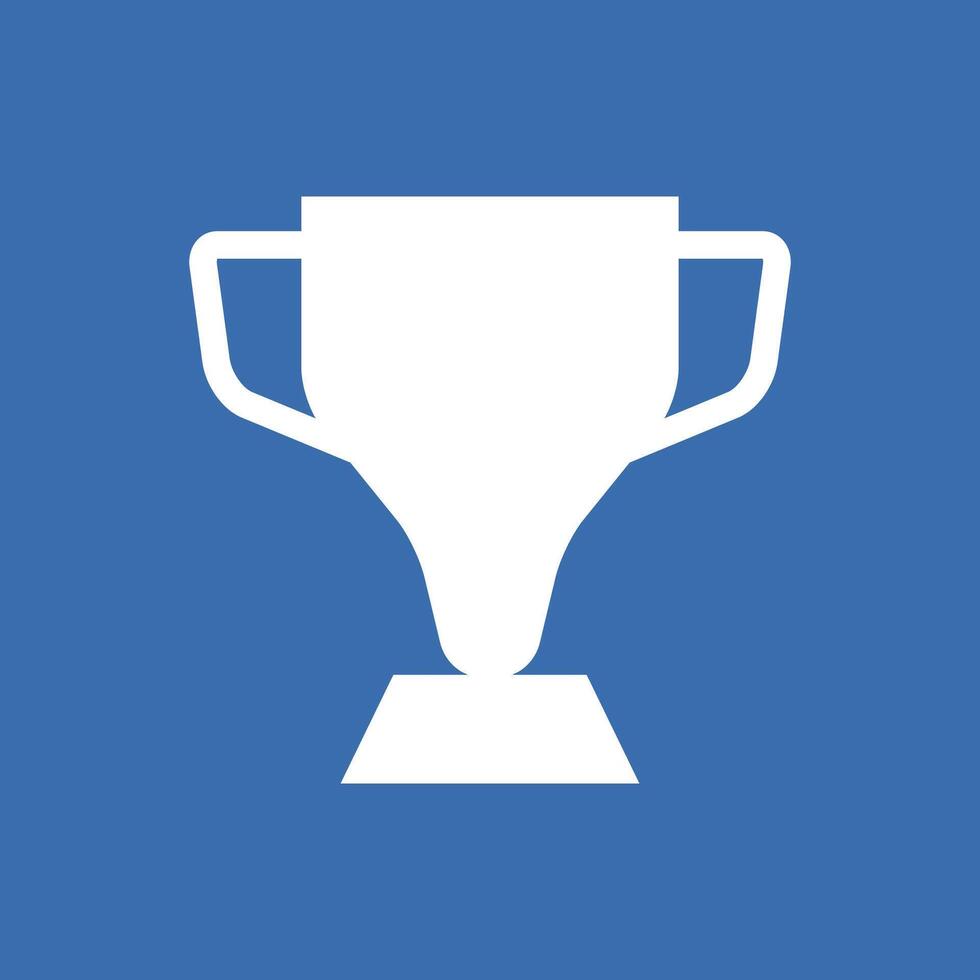 trophy icon free symbol for your design or web vector