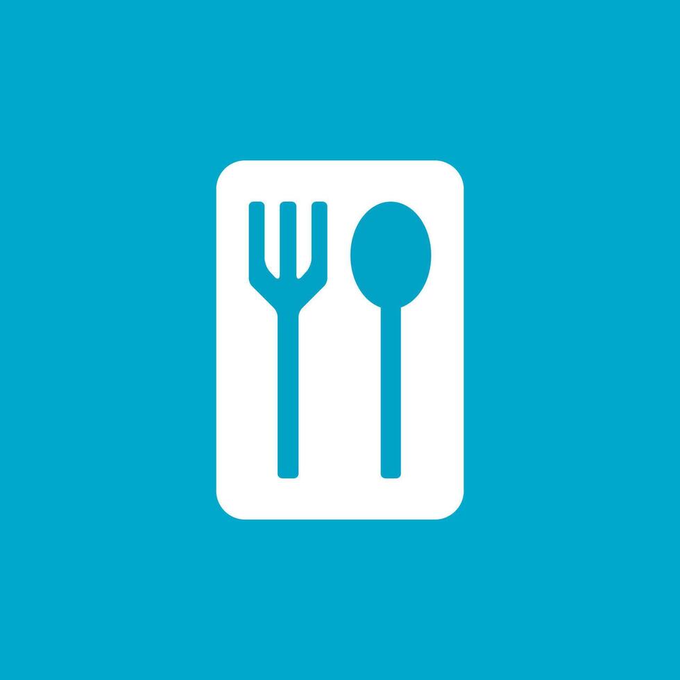 spoon icon, fork icon, food and drink icon, cutlery icon vector