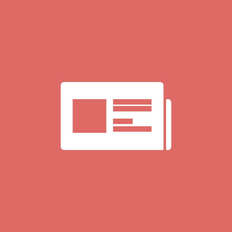 newspaper icon free for web design vector
