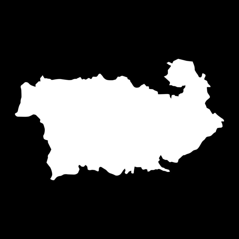 Kvemo Kartli region map, administrative division of Georgia. illustration. vector